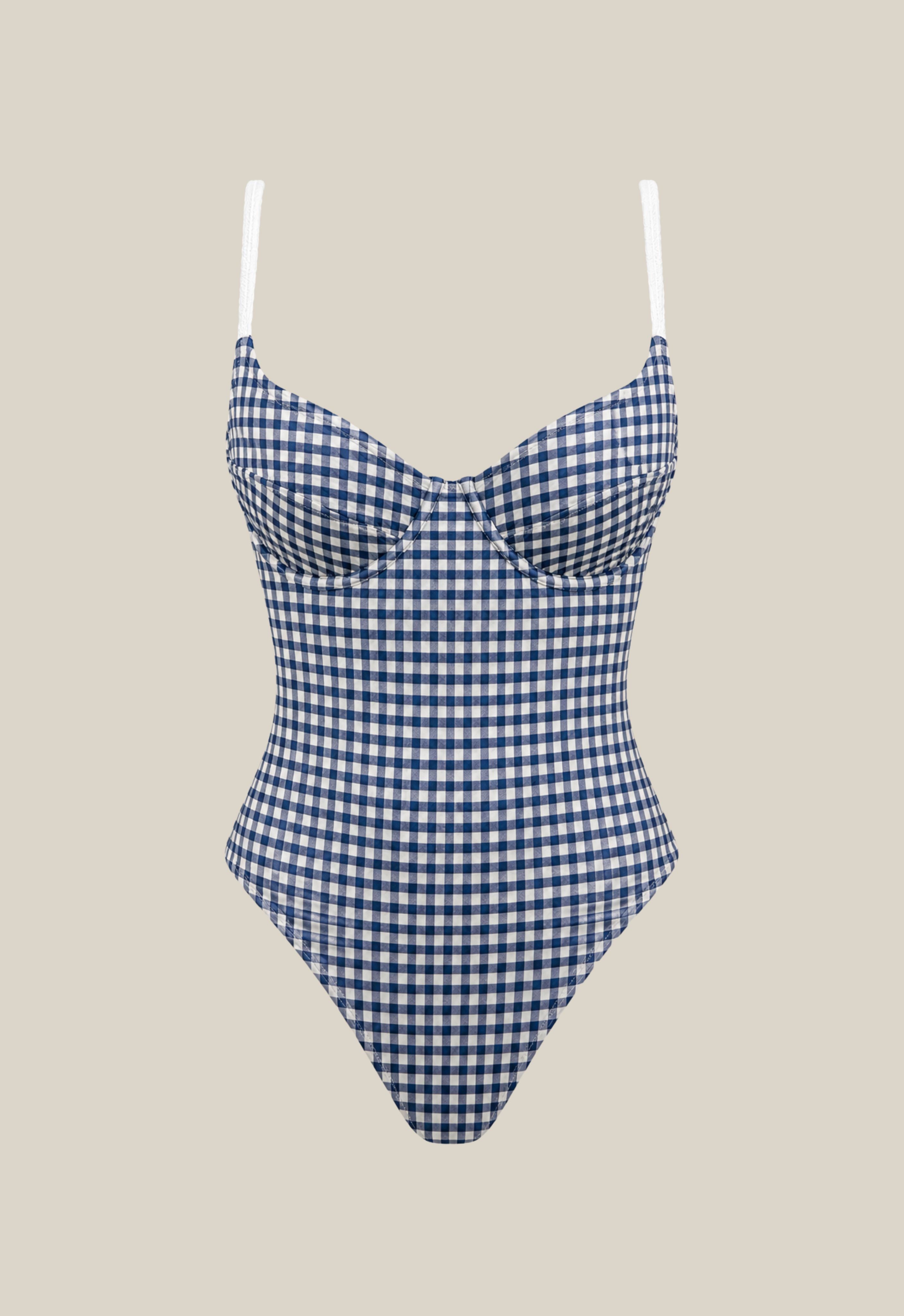 Hero - Navy Gingham