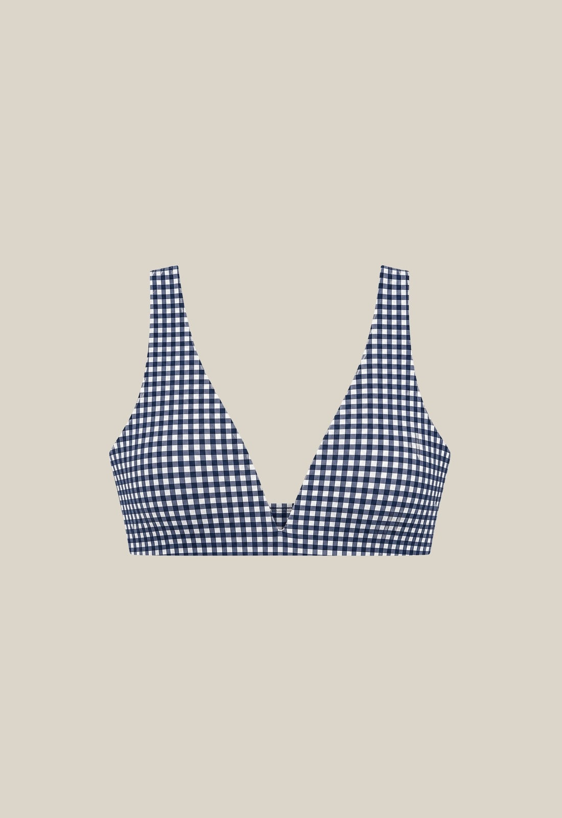 Tinka Top - Navy Gingham
