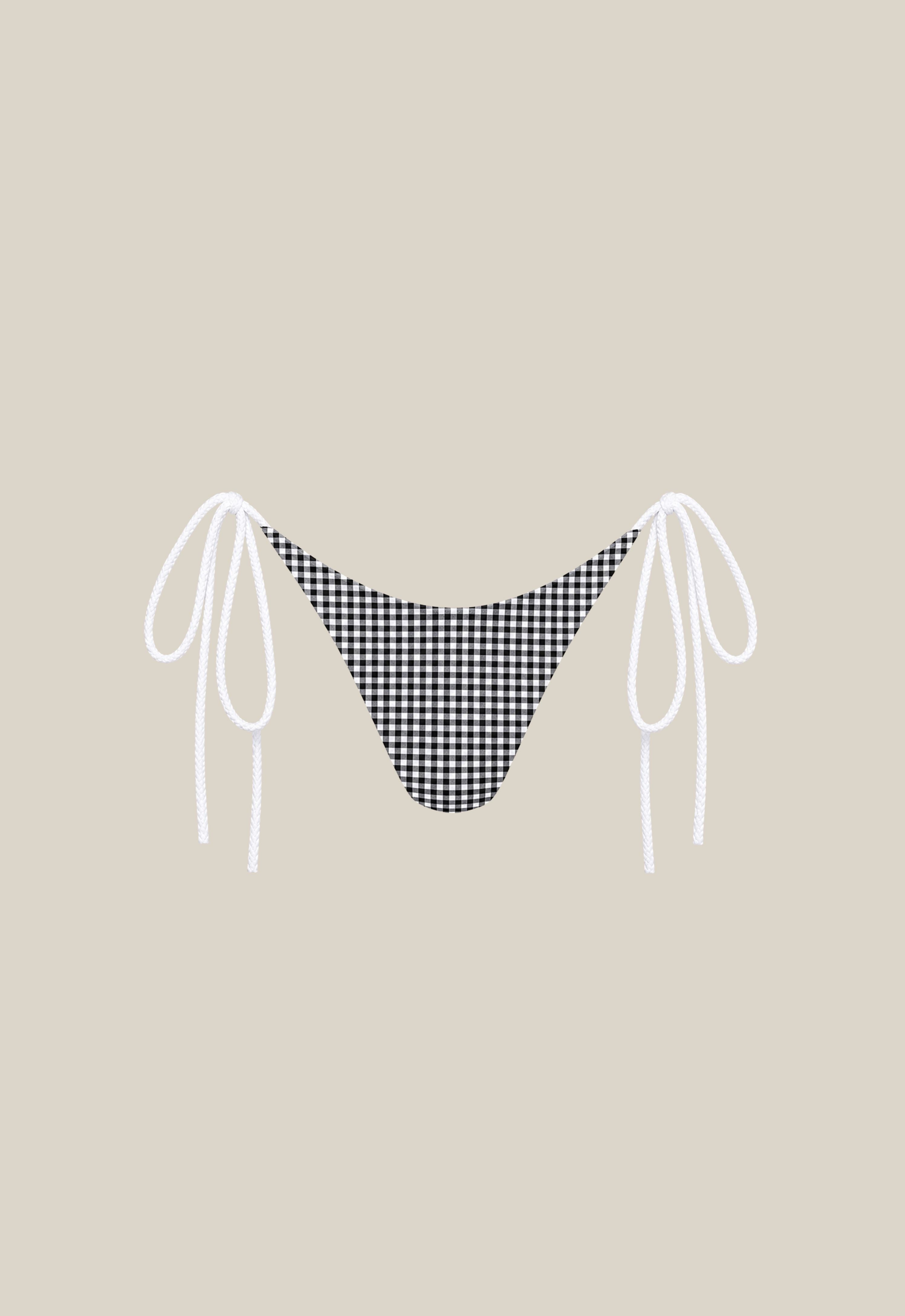 Victoria Brief - Navy Gingham