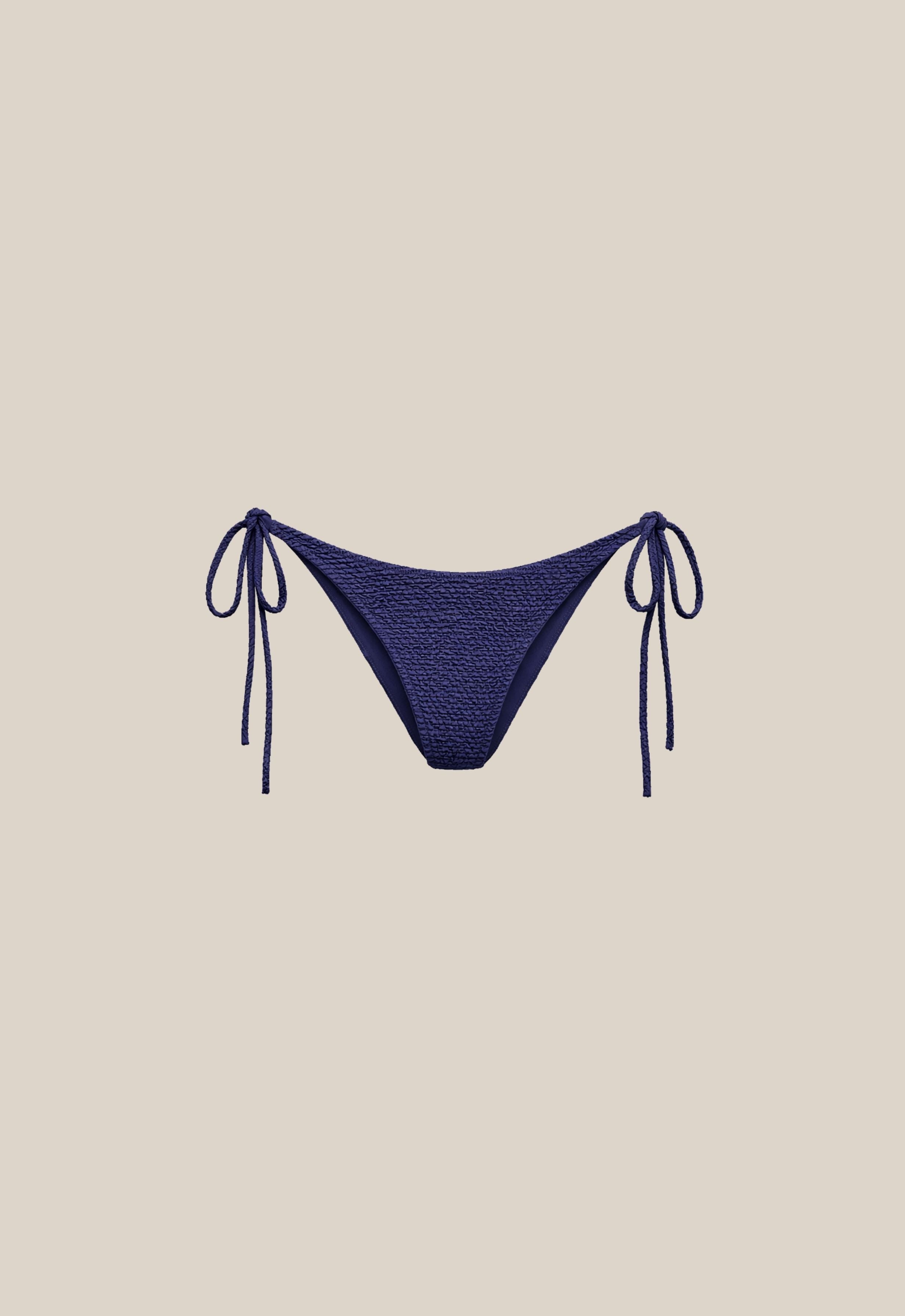 Victoria Brief - Navy Crinkle