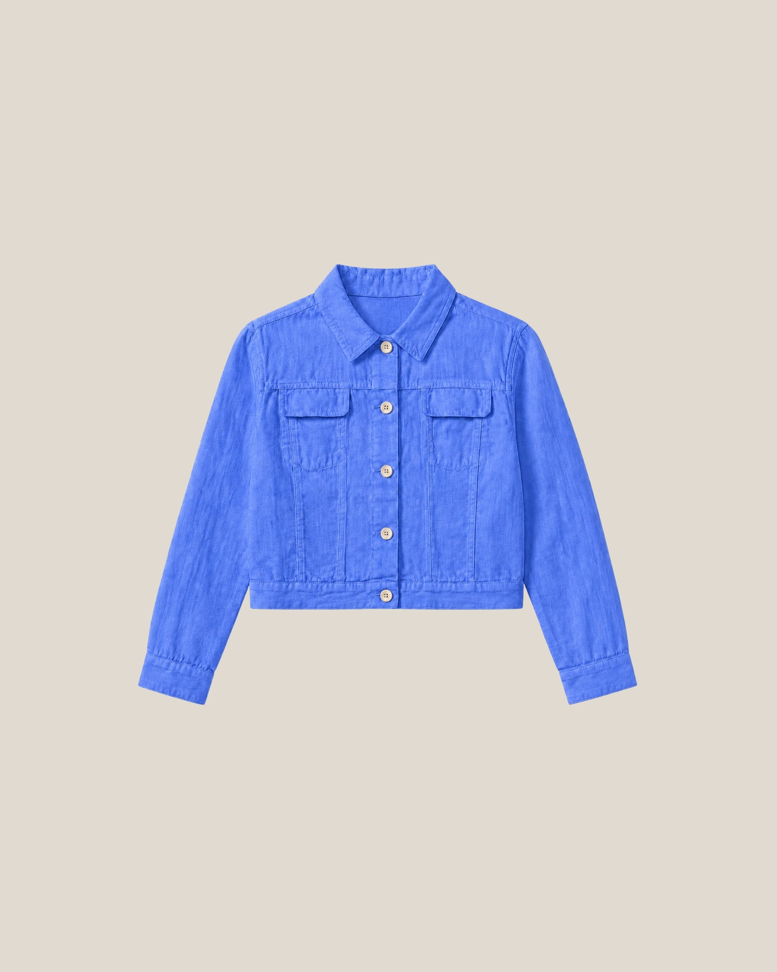 LAYA Linen Jacket - Regatta