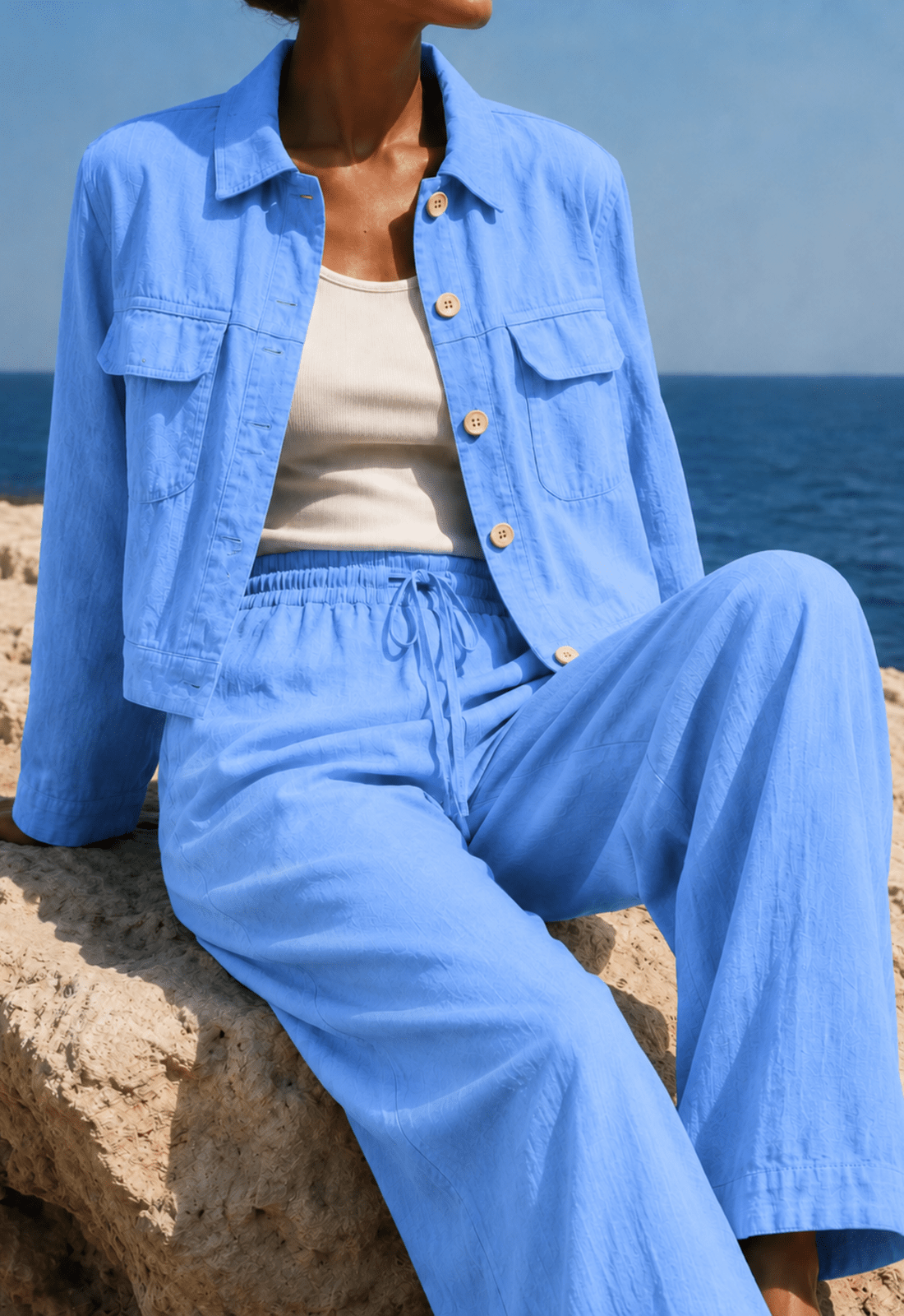 Linen Jacket - Regatta