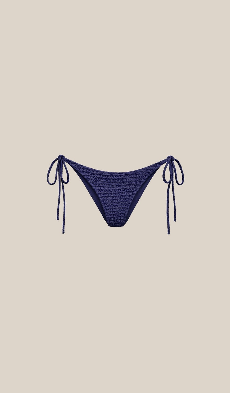 Victoria Brief - Navy Crinkle