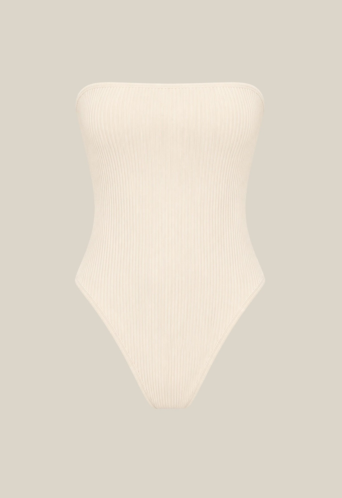 Fame - Cream Ribbed