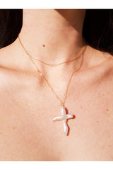 Necklace Gloria Pearl Cross