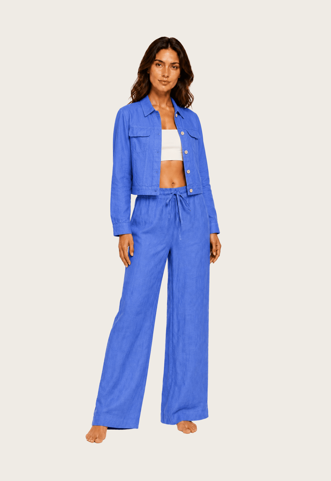 Linen Jacket - Regatta