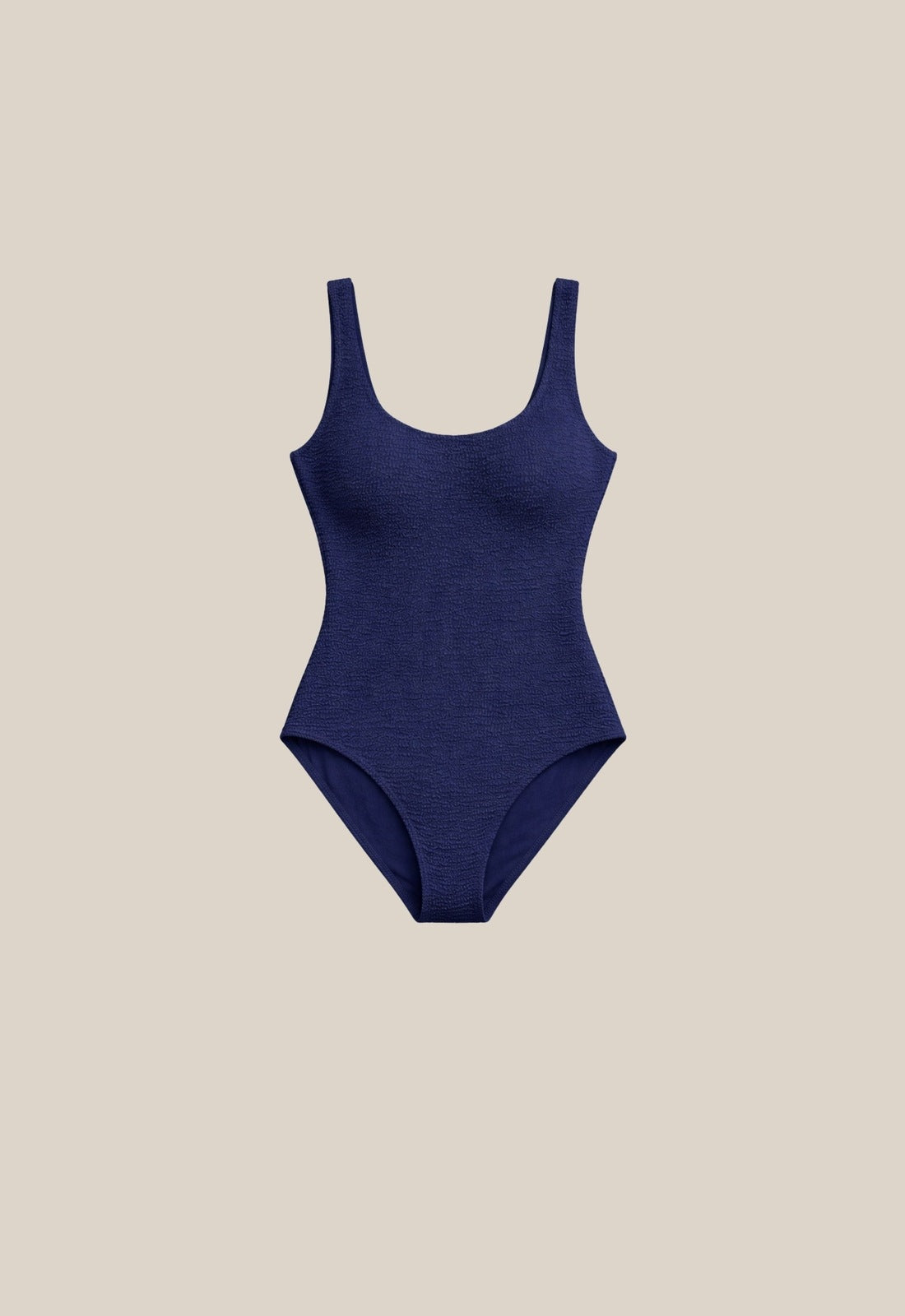 Stella One Piece - Navy Crinkle