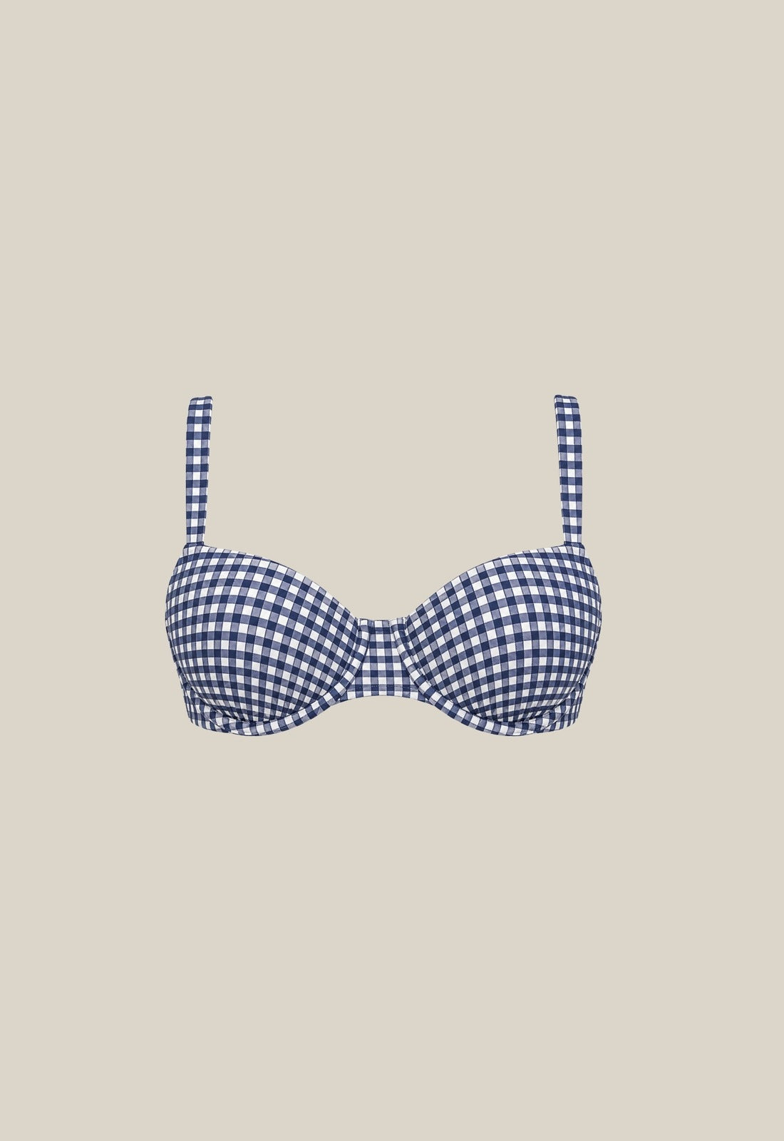 Kate Top - Navy Gingham
