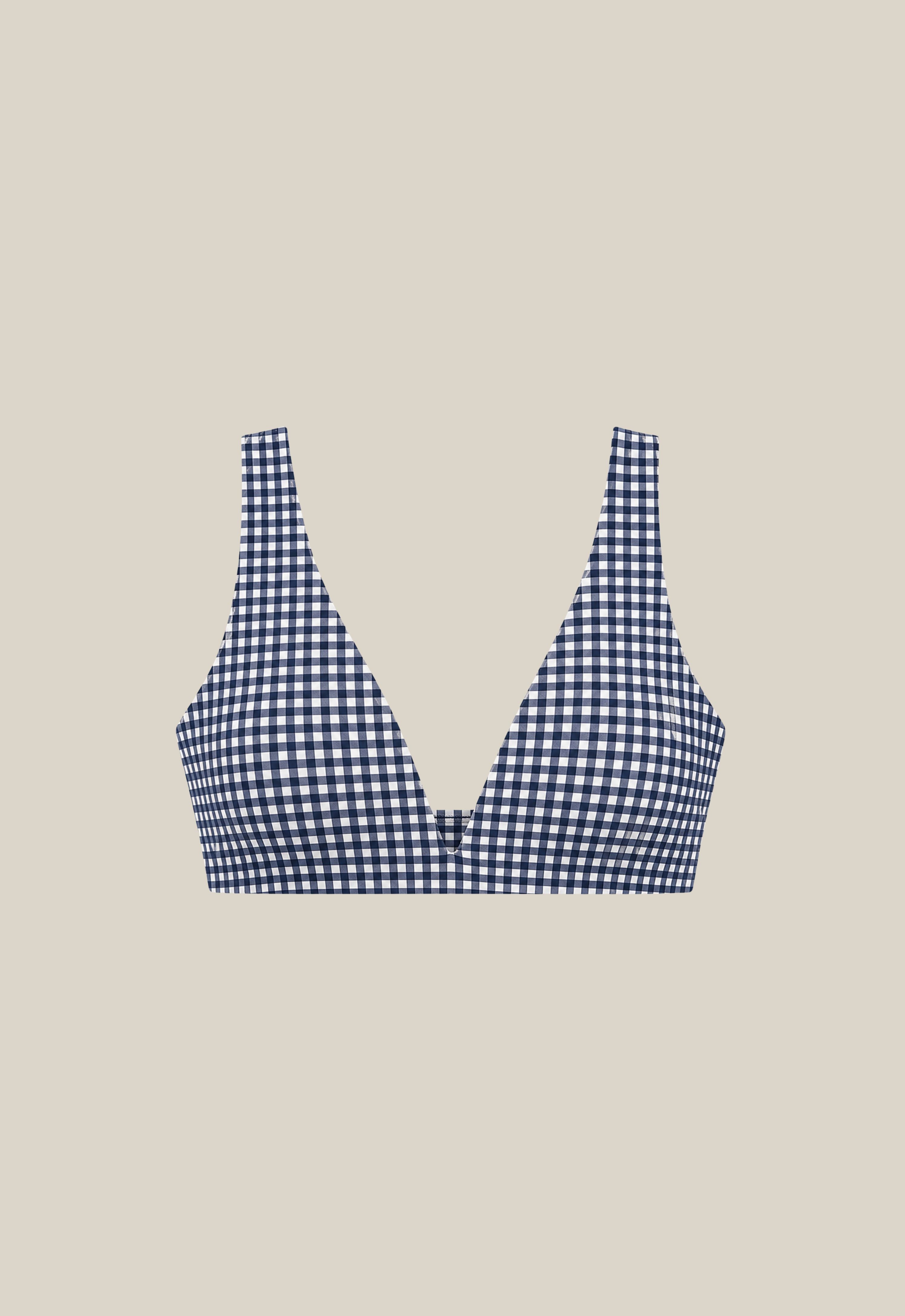 Tinka Top - Navy Gingham