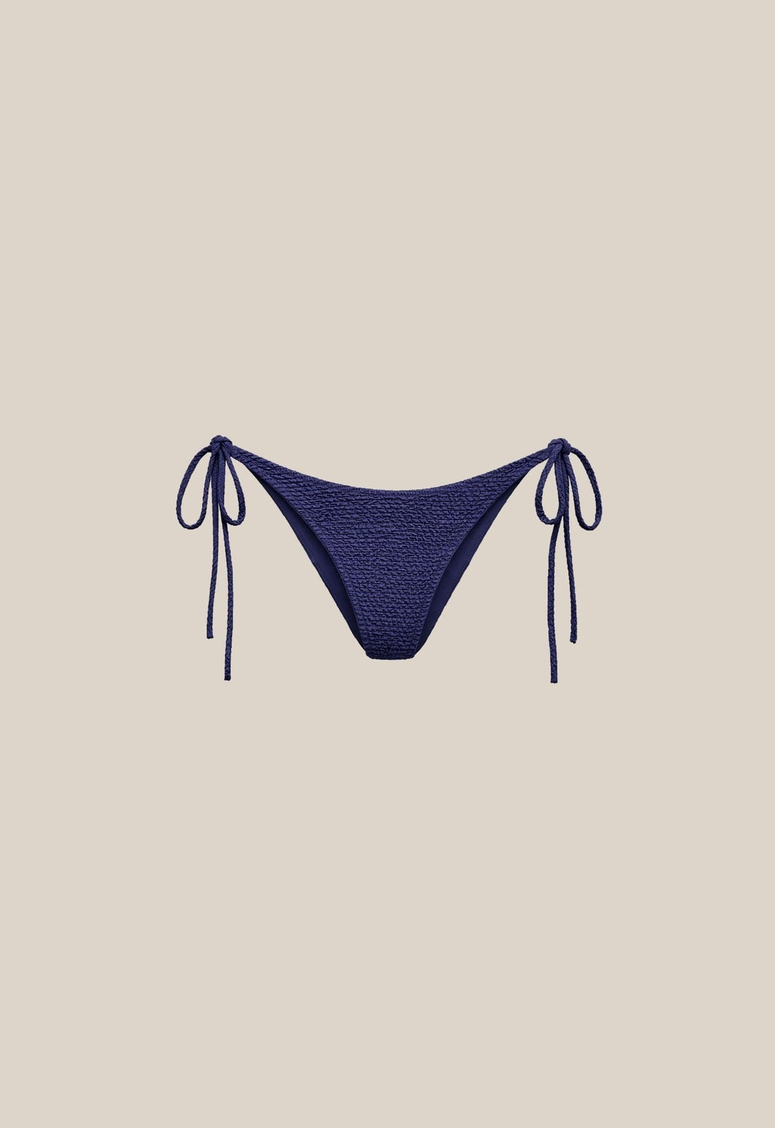 Victoria Brief - Navy Crinkle