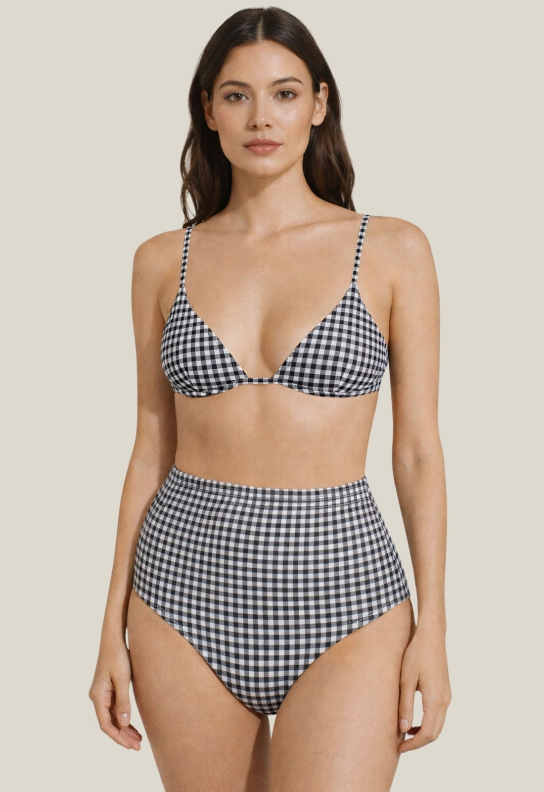 Asylum Brief - Navy Gingham
