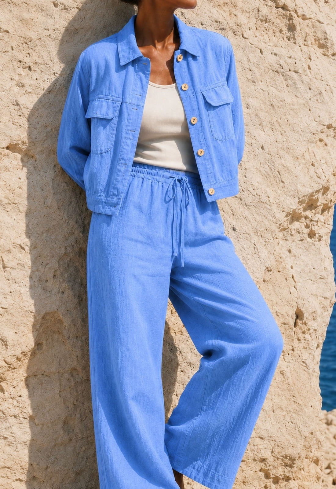 Linen Drawstring - Regatta