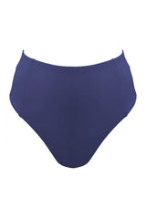 Navy Blue High Waisted Bikini Bottom
