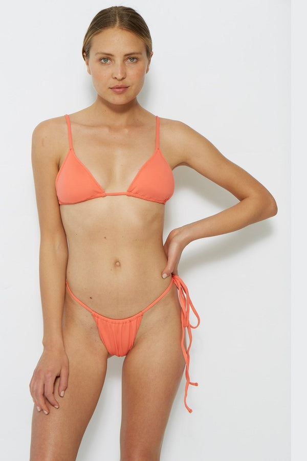 coral bathing suit bottoms