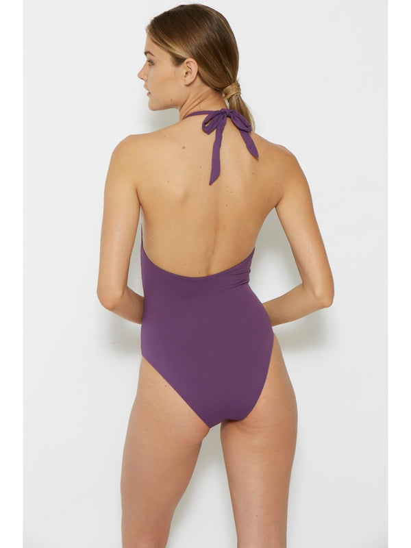 lavender one piece swimsuit