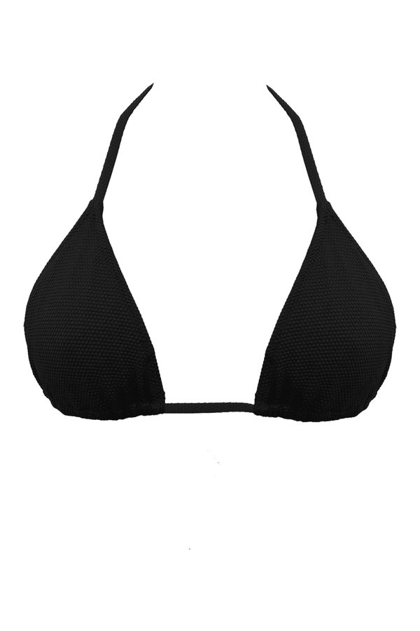 black bikini top