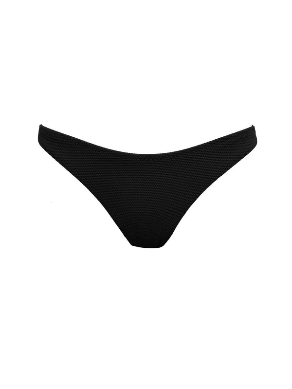 black bikini bottoms