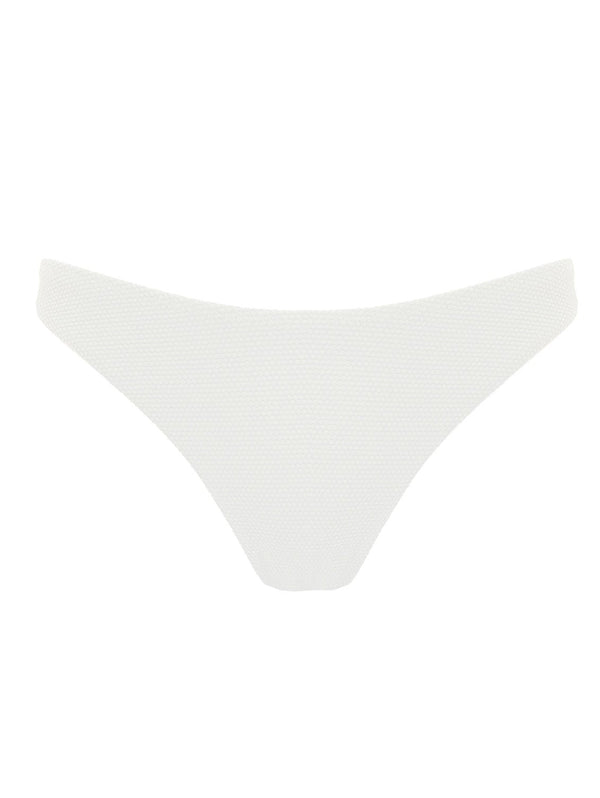 white bikini bottom