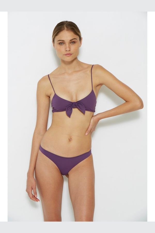 lavender bathing suit top